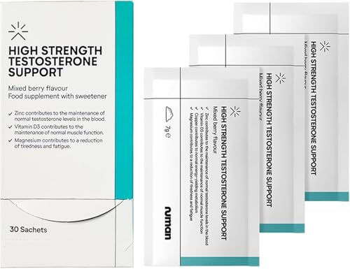 High Strength Testosterone Supplements for Men - Anabolic Supplement to Enhance Male Testosterone Levels Muscle Growth Strength Training & Reduces Fatigue - Daily Dietary Supplement - Berry Flavour - Image 3