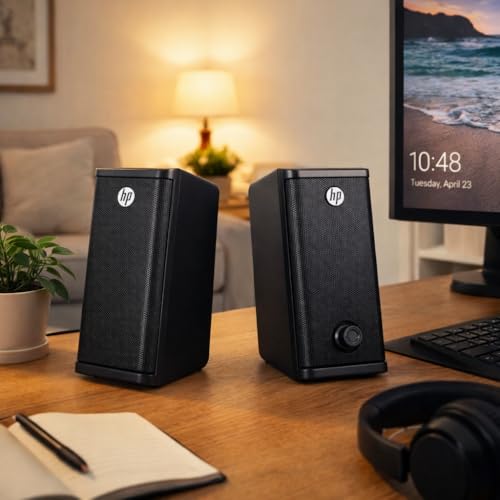 Hp DHS-2101S 6W 1+1 Siyah Multimedya Hoparlör Speaker