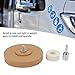 FTVOGUE Eraser Wheel Rubber Car Paint Air Pneumatic Removal Tool Kit for Glue Sticker Decal