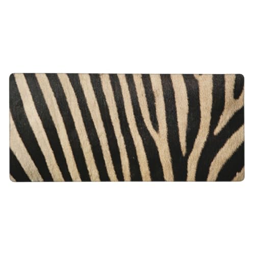 Tapis de souris motif zèbre 40x90 cm idéal pour sublimer votre bureau