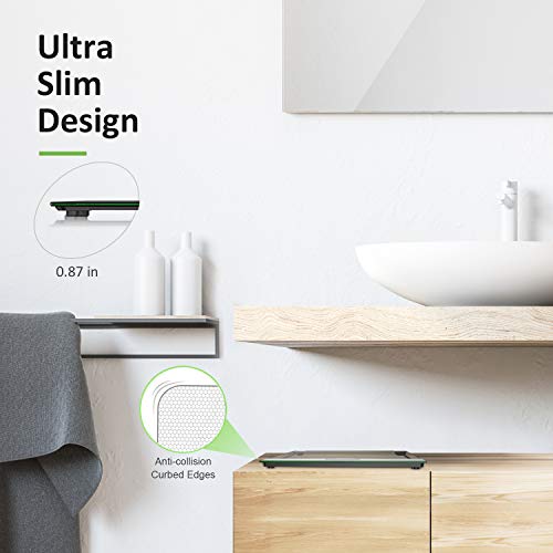 Letsfit Digital Body Weight Bathroom Scale with Step-On Technology, Large Backlit Display, Ultra Slim Design - Thumbnail 7