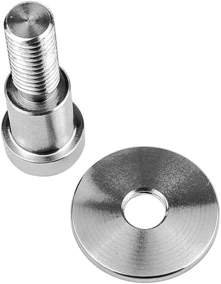 LG Billet USA GM Door Striker Bolt Kit, 1/2-13, Stainless Plate