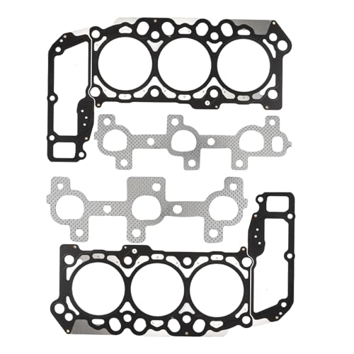 Image of KAX Engine Cylinder Head Gasket Set Compatible with Jeep Liberty 2005-2012, Grand Cherokee 2005-2010, Nitro 2007-2011, Dodge Ram 1500 Dakota, Commander 3.7L, Head Gasket Kit, OE# HS26229PT1, ES711291