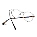 DOOViC Italy Design Fashion Reading Glasses for Women Men Stylish Clear Frames Readers with Case +1.00 Strength