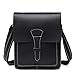 Produktbild Serious Lamp Leder Umhängetasche Herren Anti-Diebstahl Vintage Messenger Bag Working Business Satchel Bags,Schwarz