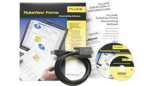 Fluke FVF-SC4 Flukeview Forms Software with Cable for 8845/8846