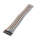 Aexit 2Pcs 10P Jumper Wires Single Female Head Cables Pi Pic Breadboard 20cm Long (71d4a9739b786e71d9ea22f3a7949e2e)