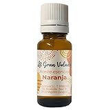 Gran Velada - Aceite Esencial de Naranja Puro y Natural 30 ml | Propiedades Calmantes, Antisépticas y Drenantes | Ideal para Cosmética y Cuidado de la Piel | Litro Disponible bajo Pedido