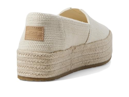 Image of TOMS Women's Valencia Platform Espadrille, Textile Upper, OrthoLite Insole
