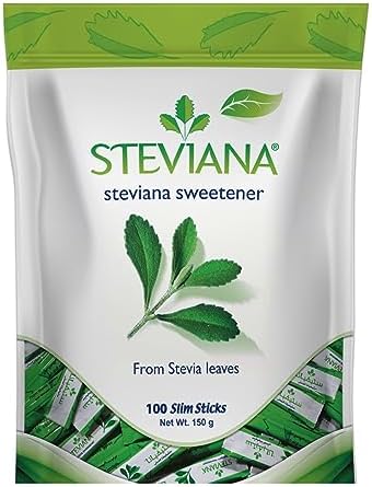 Steviana Sweetener 100 Slim Sticks 150g