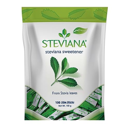 Steviana Sweetener 100 Slim Sticks 150g
