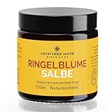 CristinenMoor Bio Ringelblumensalbe I Ringelblume Salbe, Bio, zertifizierte...