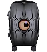 Hookaba Bold Gaze LED Trolley – 22″ Cabin-Size 50 L Smart Luggage with 32×32 Pixel Removable LED ...