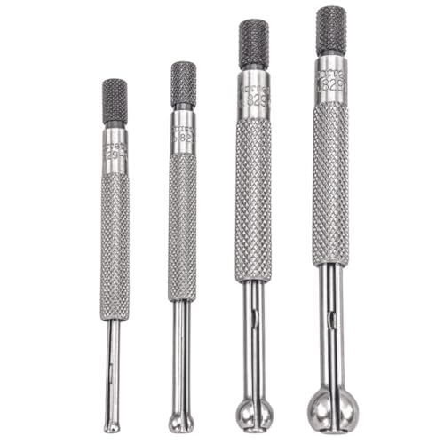 Jauges de petit trou Starrett S829ez à billes complètes full-ball en acier trempé 4 pièces