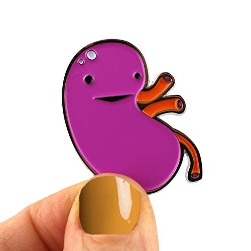 I Heart Guts Kidney Enamel Pin – Kidney Surgery Recovery, Renal Health Awareness, Dialysis & Transplant Support, Nephrologist Gift, CKD Awareness, Kidney Disease Fighter, Get Well Present3