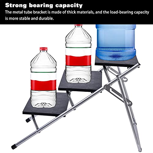 IrahdBowen Hondentrap met 3 treden, opvouwbare hondenauto, trap, hondentrap, opvouwbare hondenauto, stappen, opvouwbare… - Image 5