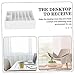 NUOBESTY Multi-Functional Cash Organizer with Coin and Bill Compartments for Supermarkets Shops and Business Portable Currency Storage Tray for Organization