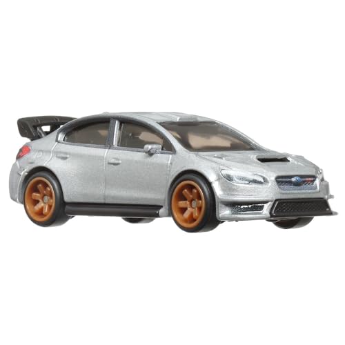 Hot Wheels 2024 Premium Boulevard Subaru WRX STI Plata miniatura 4