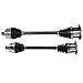 CV Axle Joint Shaft Assembly 2 Piece Pair Set for 2004 2005 2006 2007 2008 2009 Audi S4 A4 RS4 4.2L V8, CV Axle Shaft Assembly Manual Trans, CV Axles Front Left or Right