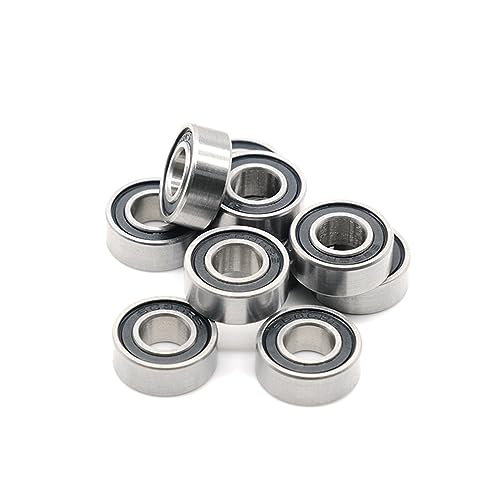 Roulements à billes 688-2RS 8x16x5 mm anti-poussière noir pour une rotation fluide