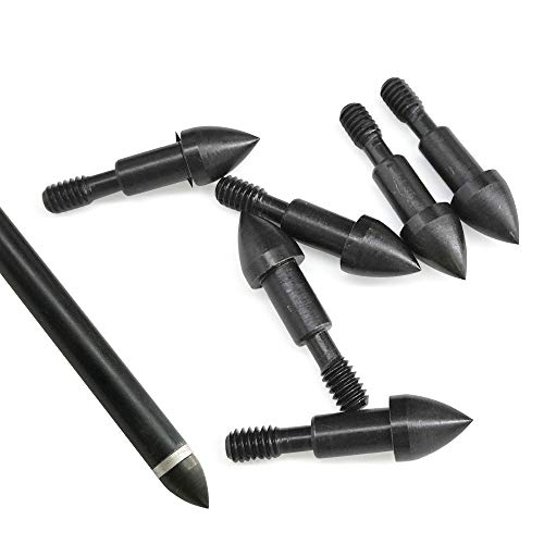 ZSHJGJR Tir à l'arc Pointe de flèche Chasse Pointe de flèche Broadhead de Pratique 60 Grains Têtes de Flèches Métal Broadheads pour Le tir Arc Classique à composé (24) Cover