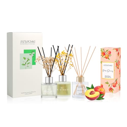 Difusor de aroma blanco jazmín y gardenia 100ml