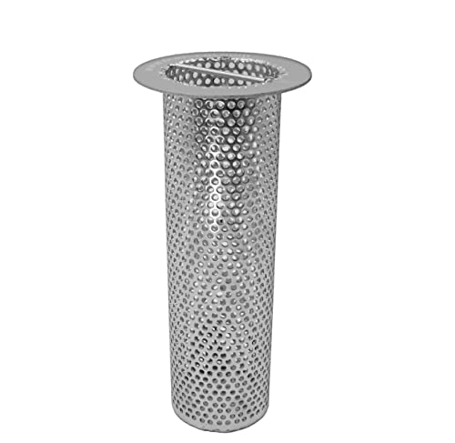 Colador comercial para desagüe de piso de 3" de acero inoxidable