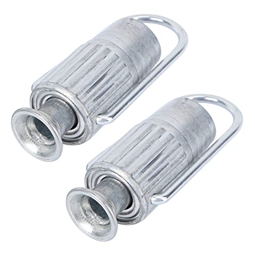 MAGICLULU 2pcs Metal Laundry Line Adjuster and Wire Rope Tightener Aluminum Clothesline Tensioner Tool for Household and Outdoor Use