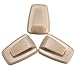 Alamor Le Chiavi dell'automobile Universale 3Pcs del Mini Gancio del Gancio del Supporto del Gancio Dell'Acquazzone Le Clip-Beige di Vetro degli Occhiali da Sole