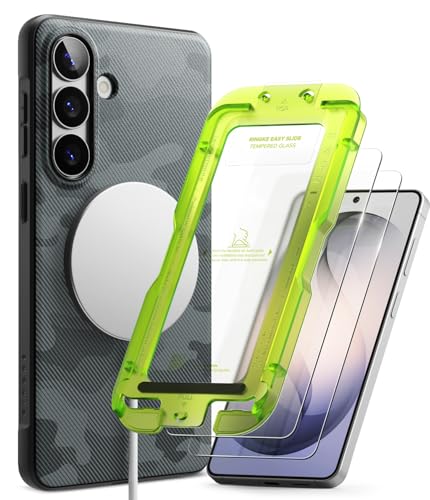 Coque MagSafe Samsung S26 Plus Ringke Onyx avec kit d'application de verre trempé