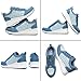 Imagen de GURGER Zapatillas de Cuña para Mujer Bambas Cuña Zapatos Deportivas Ligeras y Transpirable Wedge Plataforma Sneakers Azul 38