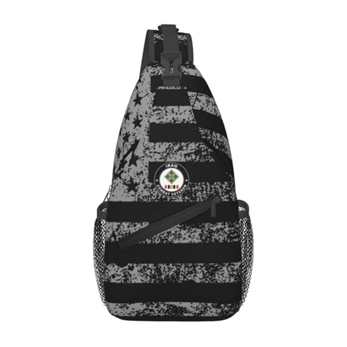 Bolso tipo sling pequeño para hombre resistente al agua miniatura 2