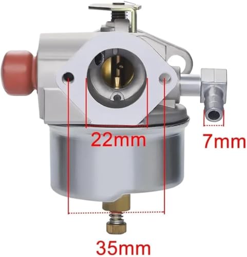 Carburateur 632795A pour réparer la tondeuse Eager 1 dans le jardin