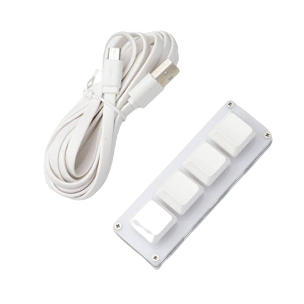 Amazon | ミニキーボード 4キーメカニカルキーボード ゲーム用