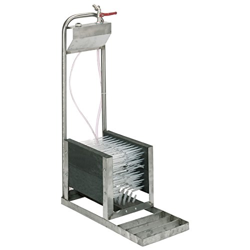 Materiel Lave-Botte en Acier Inoxydable avec 5 brosses