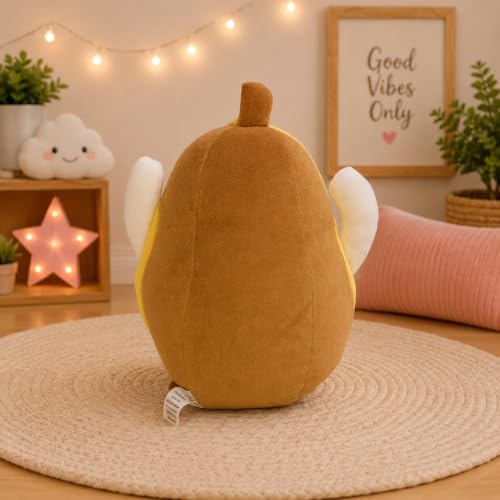 Image of GOLDENHUB Soft Toy Avocado Size - 20 CM Colour - Brown