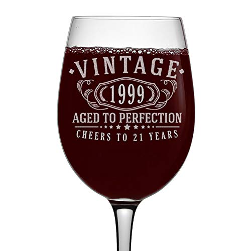 Best 21st Birthday Wine Glass For Her