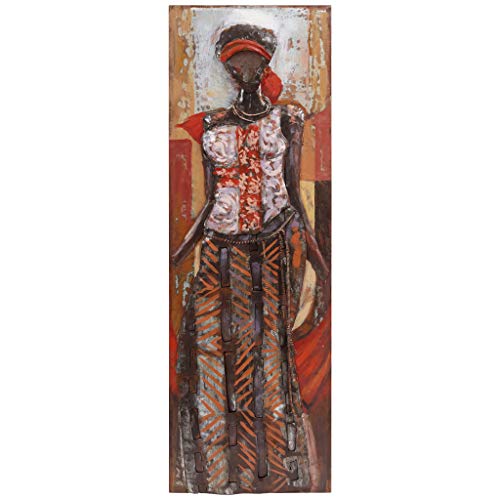Empire Art Direct "Elegance Mixed Media Iron Wall Sculpture, Hand