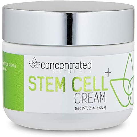 Concentrated Naturals Stem Cell Cream for Face | with Sea Weed Extract, Hyaluronic Acid, Lactic Acid | May Help Hydrate, Firm and Brighten Skin |Net WT. 2 oz / 60 g Cover