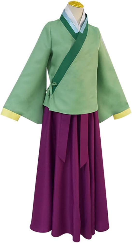 Maomao Cosplay Costume The Apothecary Diaries Cosplay Kimono Maomao Uniform Green Dress Halloween