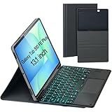 Connectivité sans effort : profitez d'un couplage instantané avec Bluetooth. Le clavier amovible se connecte magnétiquement à la coque, transformant votre Galaxy Tab S10 FE Plus en un ordinateur portable – idéal pour la productivité n'importe où