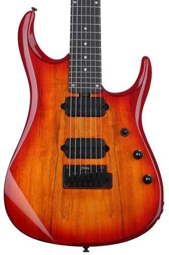 John Petrucci JP157D Spalted Maple in Blood Orange Burst