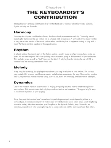 Worship Piano - Hal Leonard Keyboard Style Series Book with Online Audio Modern Worship Keyboard Method Chords Rhythms and Nashville Number System for Church Musicians and Pianists - Image 4