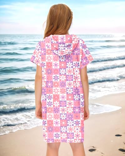 Image of BesserBay Boys Girls Swim Cover Up Terry Cloth Swimwear