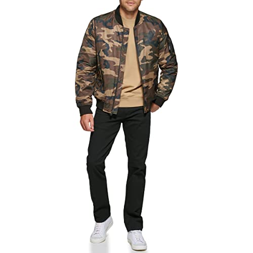 Levi's Men's Ma-1 Flight Bomber Jacket, Camouflage, 3X-Large #TOP1