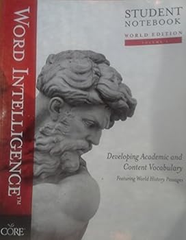 Paperback Word Intelligence Developing Academic and Content Vocabulary World Edition Volume 1 Book