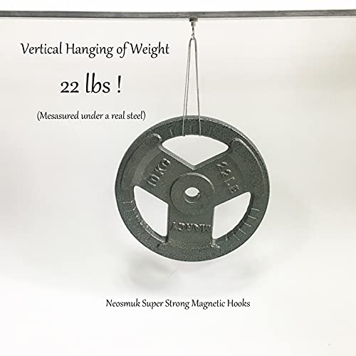 Neosmuk NMH SERIES Magnetic Hooks,30Lb+ Heavy Duty Earth Magnets thumb #6