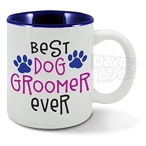 Best Dog Groomer Ever, Dog Grooming, Animal Lover, Canine Groomer, Pink Girls Woman's Mug Cup Cover