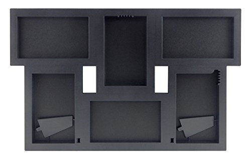 Mcs Front-Loading Collage Picture Frame With 6 Openings, 4 X 6, Black (Rectangular) #TOP2