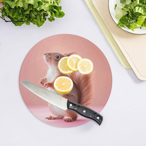 Planche à découper en verre facile à nettoyer pour protéger le comptoir